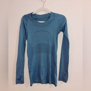 Lululemon Blue Swiftly Long Sleeve